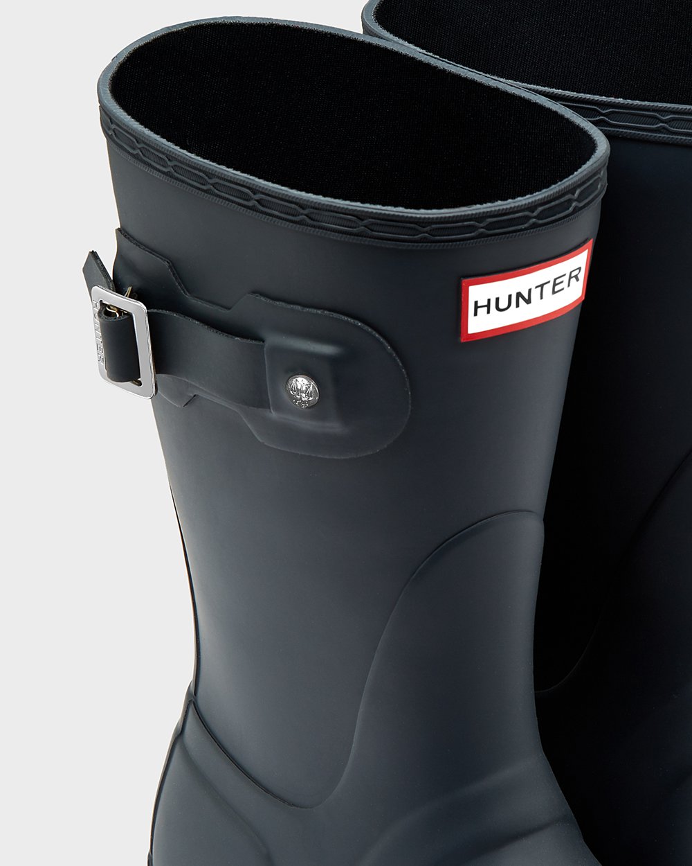 Hunter Mujer Original - Botas de Lluvia Azul Marino - 619-ONUQXY